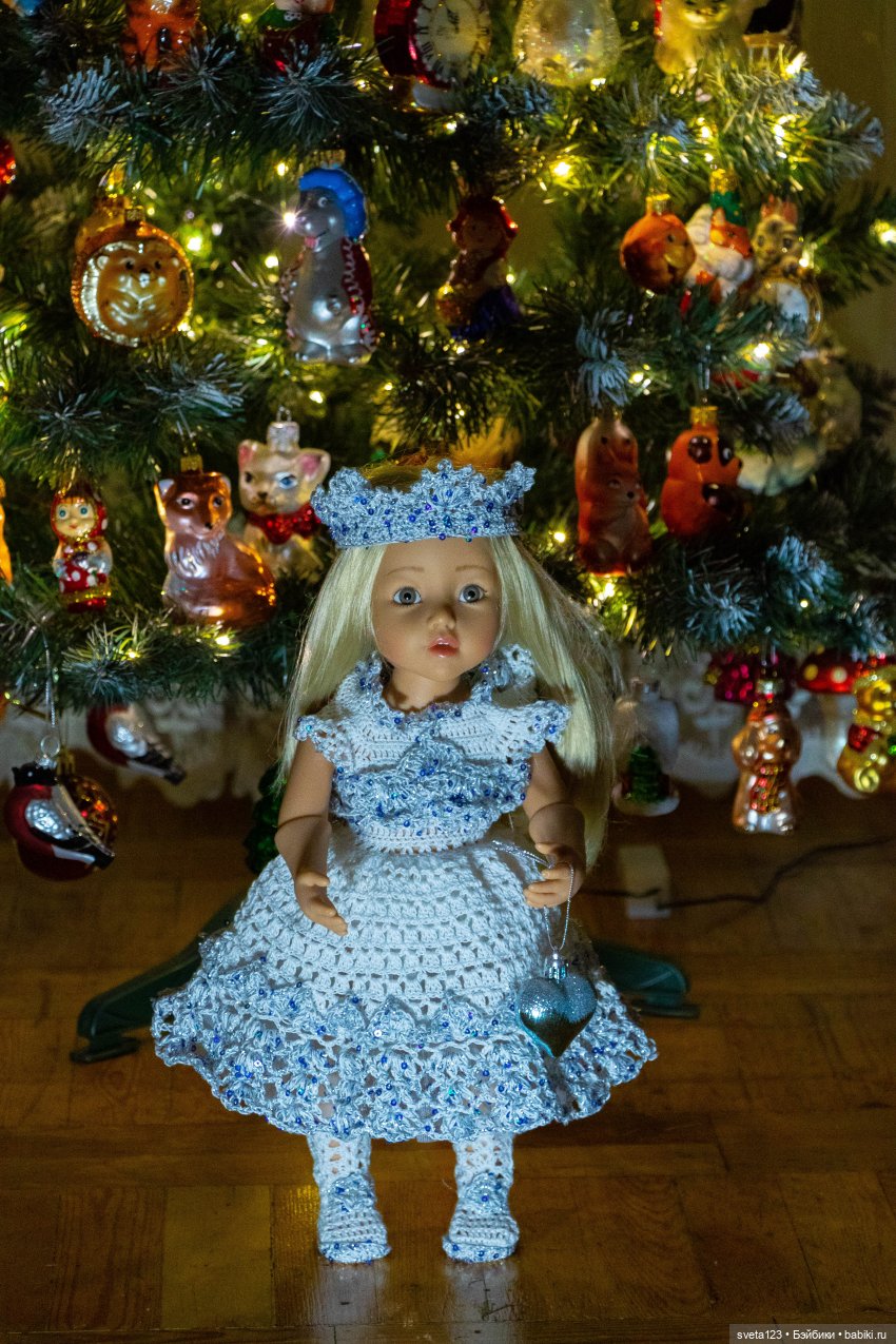 В ожидании Нового года — Куклы Gotz (Готц): Ханна