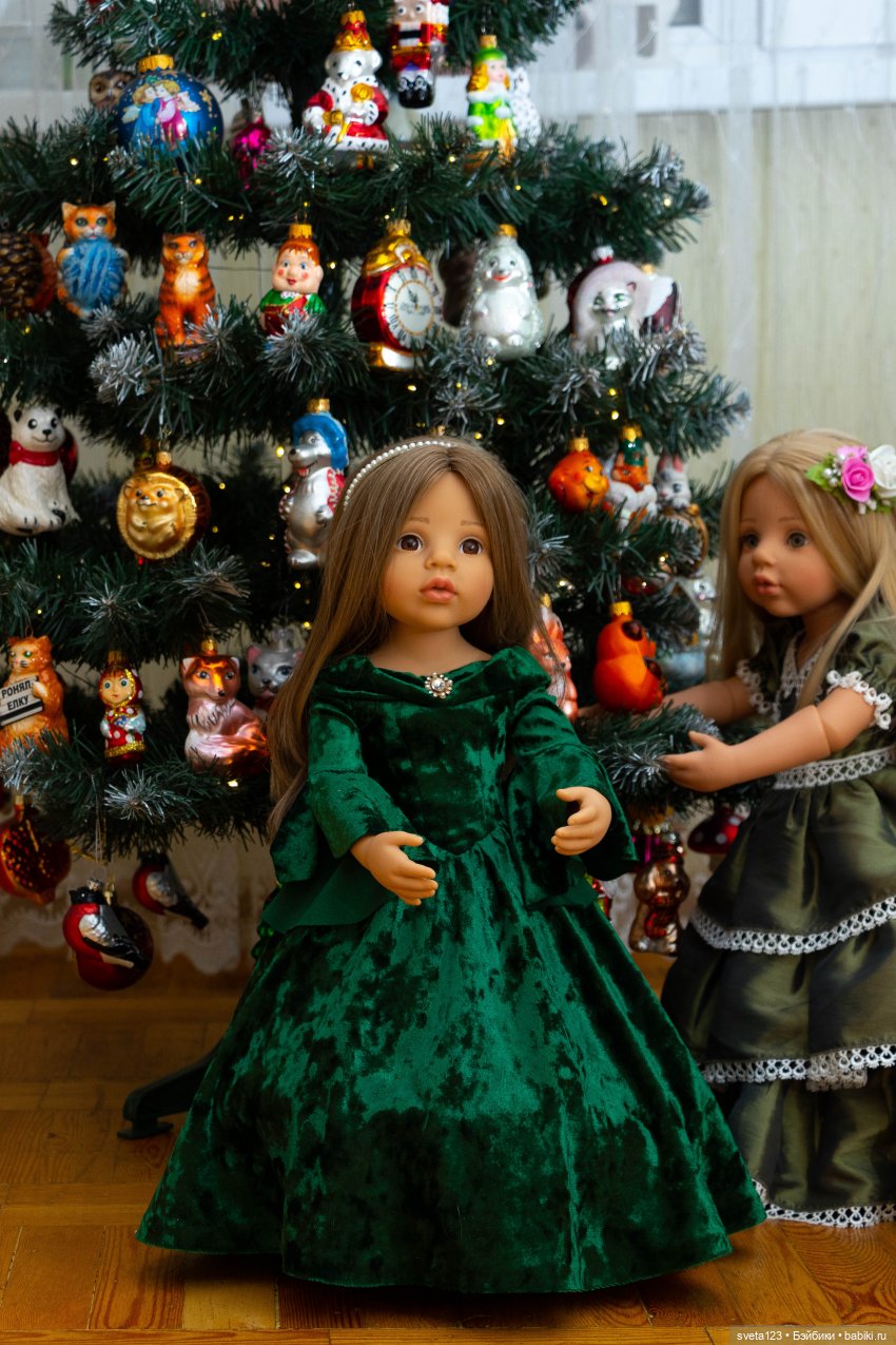 В ожидании Нового года — Куклы Gotz (Готц): Ханна