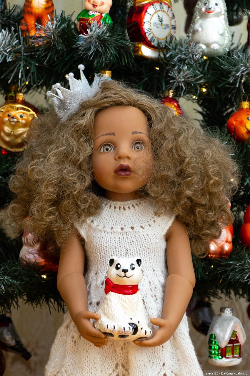 В ожидании Нового года — Куклы Gotz (Готц): Ханна