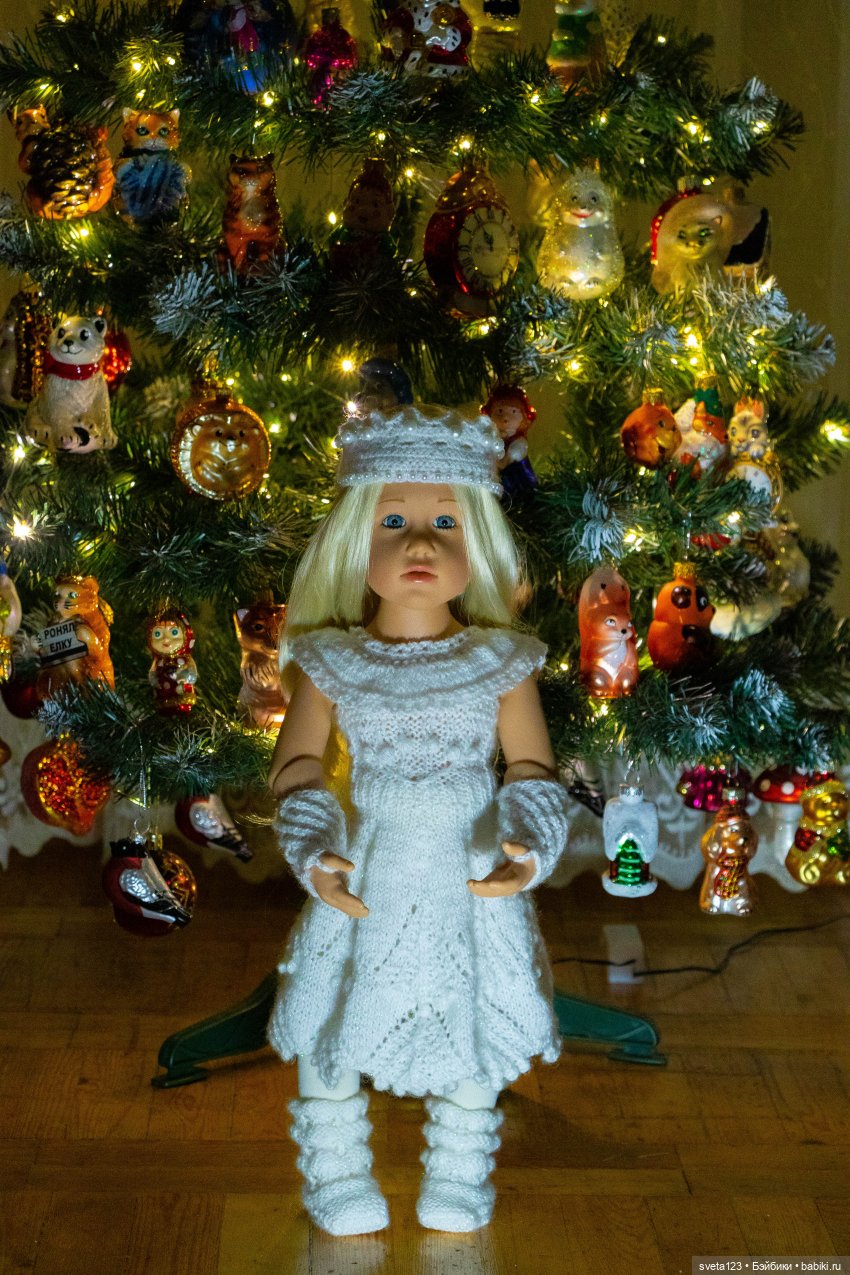 В ожидании Нового года — Куклы Gotz (Готц): Ханна