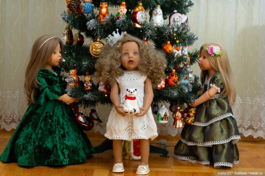 В ожидании Нового года — Куклы Gotz (Готц): Ханна