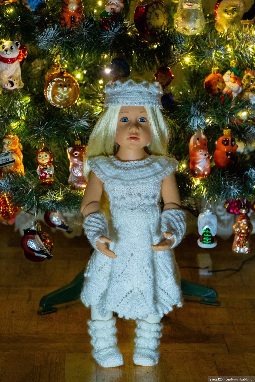 В ожидании Нового года — Куклы Gotz (Готц): Ханна