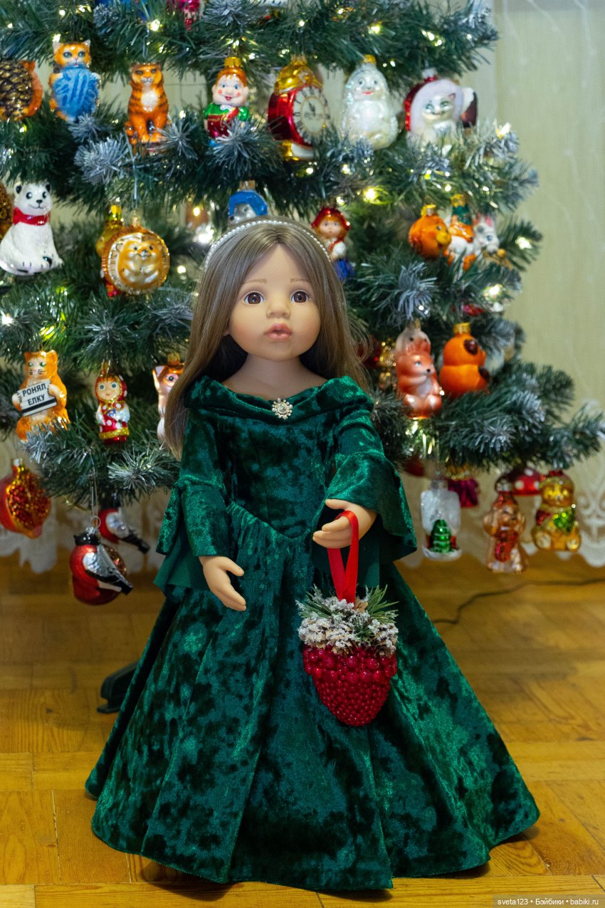 В ожидании Нового года — Куклы Gotz (Готц): Ханна (фото 2)