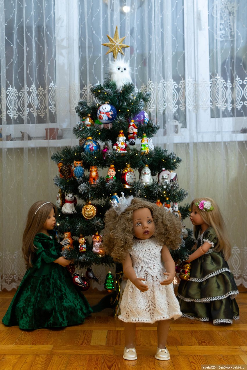 В ожидании Нового года — Куклы Gotz (Готц): Ханна