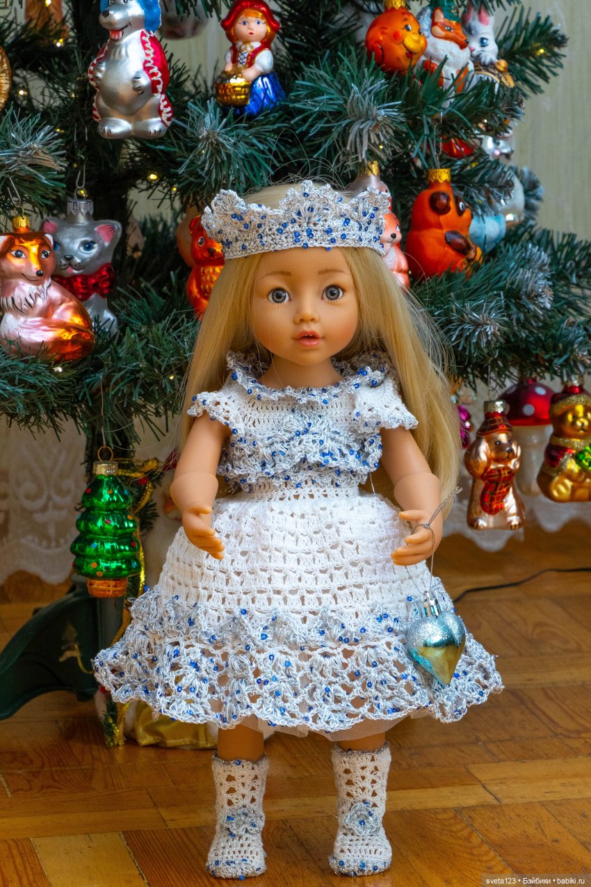 В ожидании Нового года — Куклы Gotz (Готц): Ханна