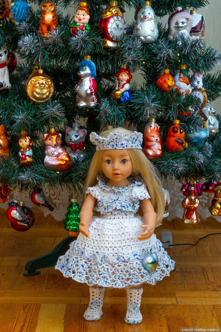 В ожидании Нового года — Куклы Gotz (Готц): Ханна