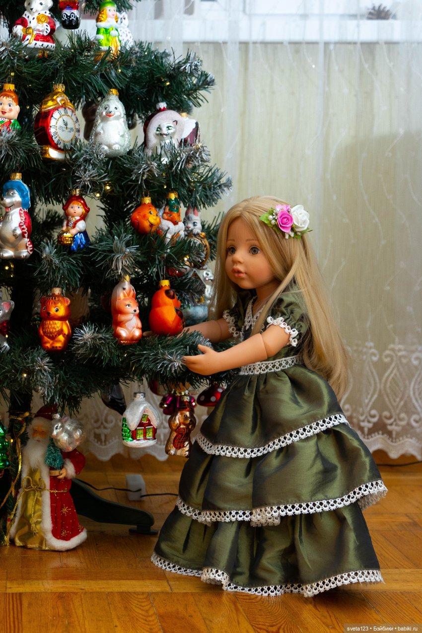 В ожидании Нового года — Куклы Gotz (Готц): Ханна (фото 3)