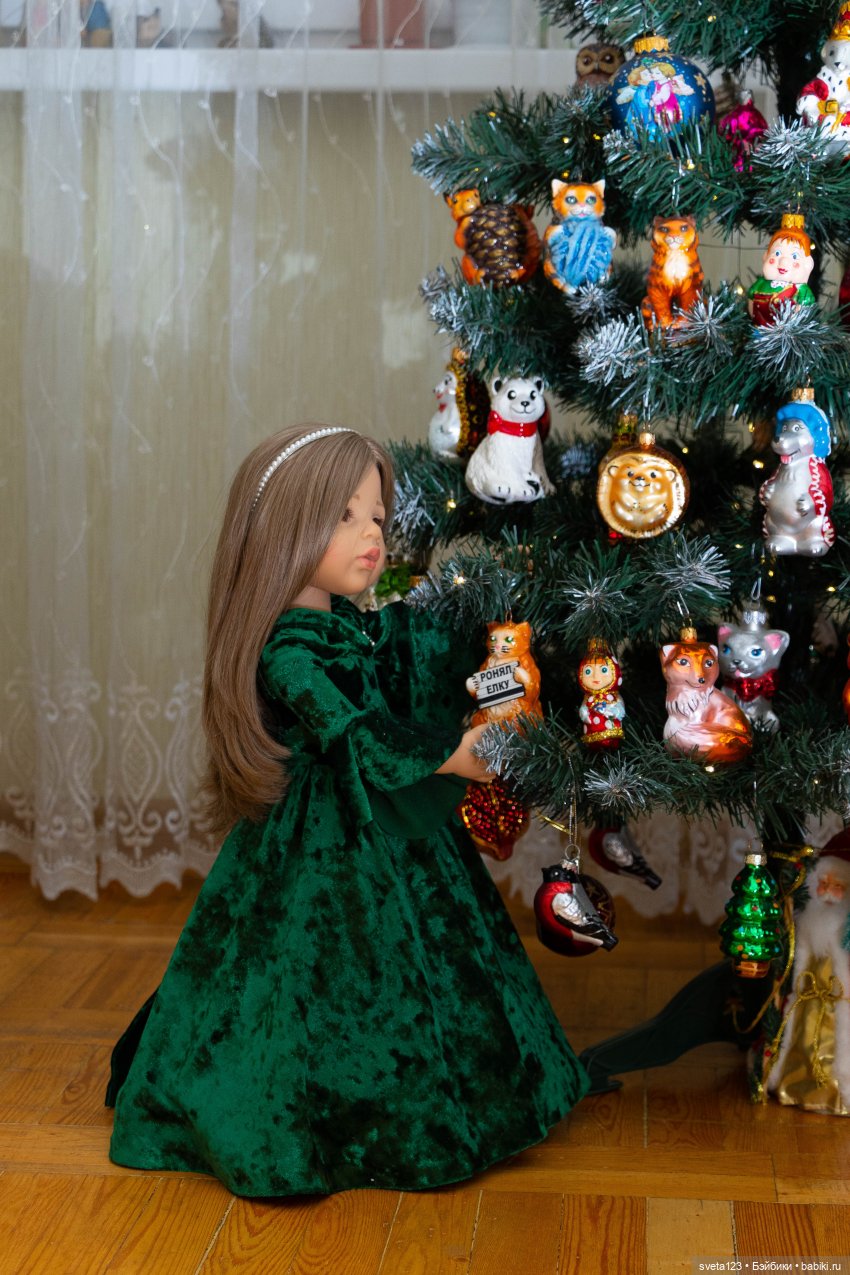 В ожидании Нового года — Куклы Gotz (Готц): Ханна