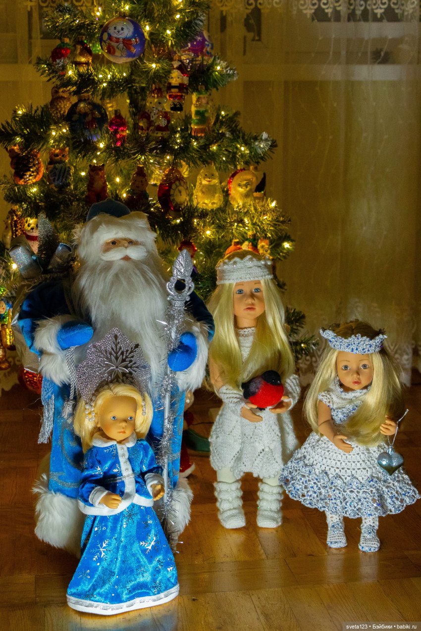 В ожидании Нового года — Куклы Gotz (Готц): Ханна