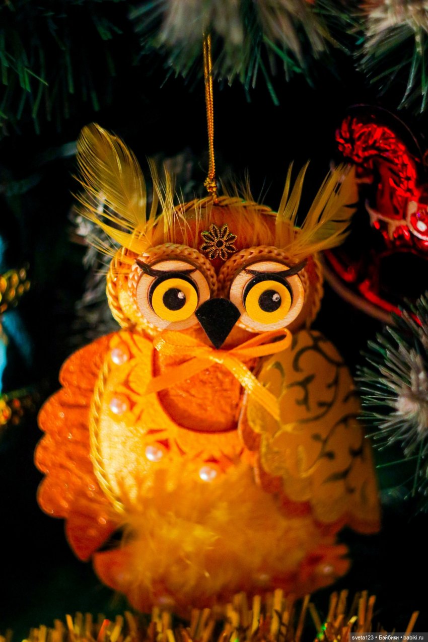 Елочные совушки — Интересное и необычное: фотоподборки