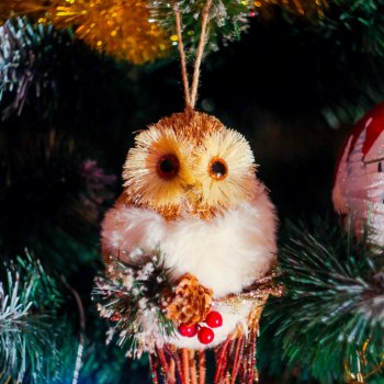 Елочные совушки