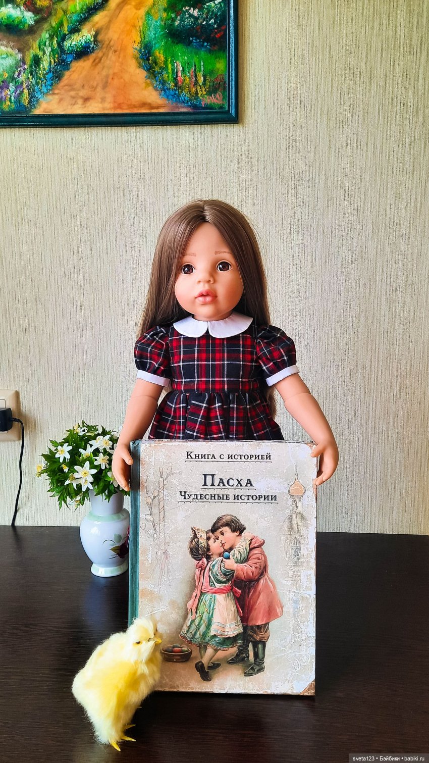 Скарлатинная кукла Пасхальный рассказ🌺🌺🌺