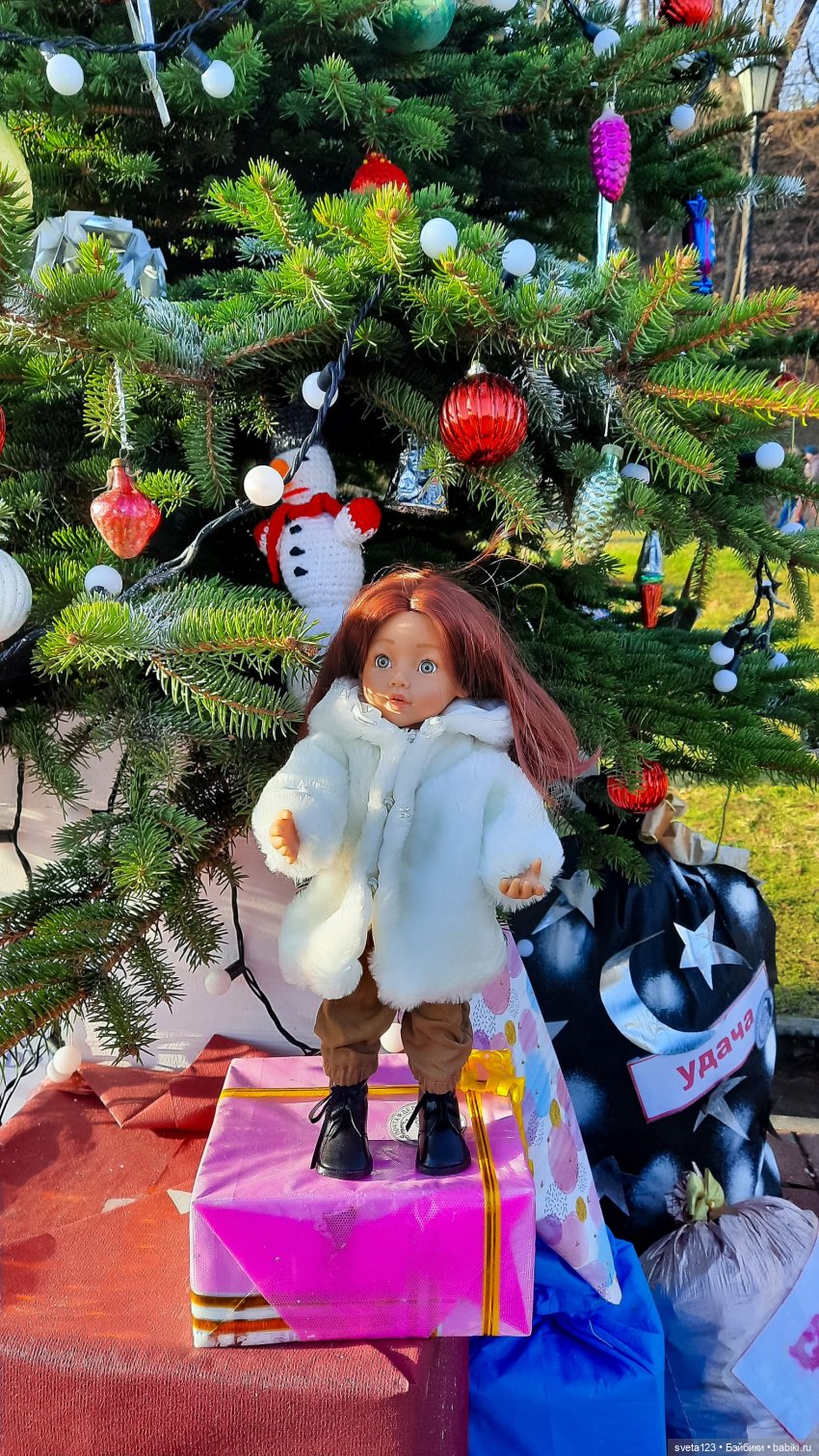 Елки на набережной 🎄🎄🎄 — Куклы Gotz (Готц): Ханна