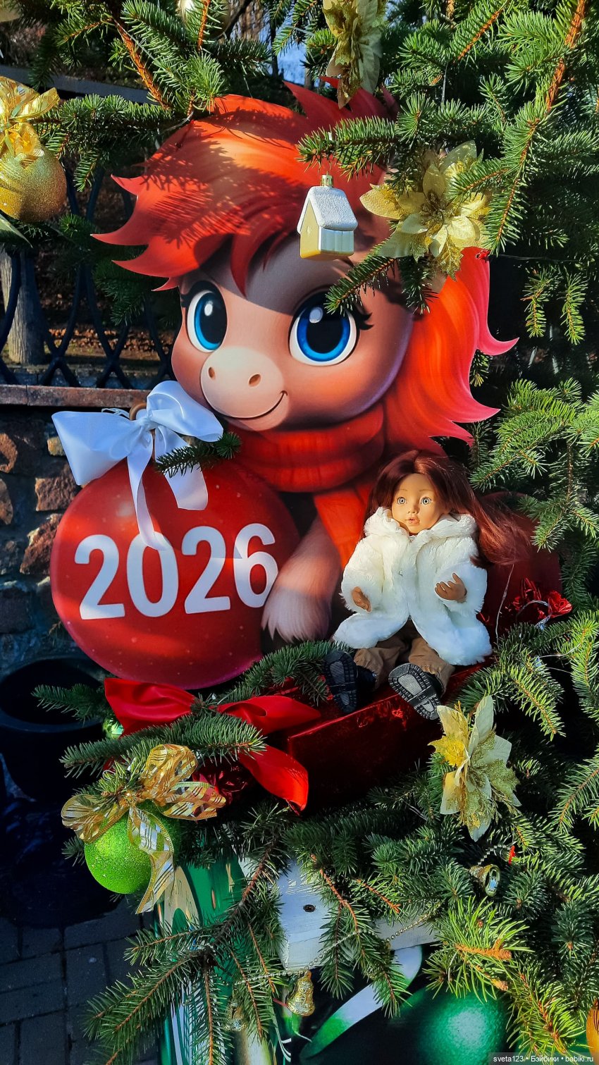 Елки на набережной 🎄🎄🎄 — Куклы Gotz (Готц): Ханна