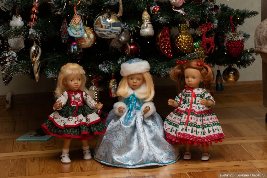 Парад Снегурочек 🎄🎄🎄 — Куклы Gotz (Готц): Ханна