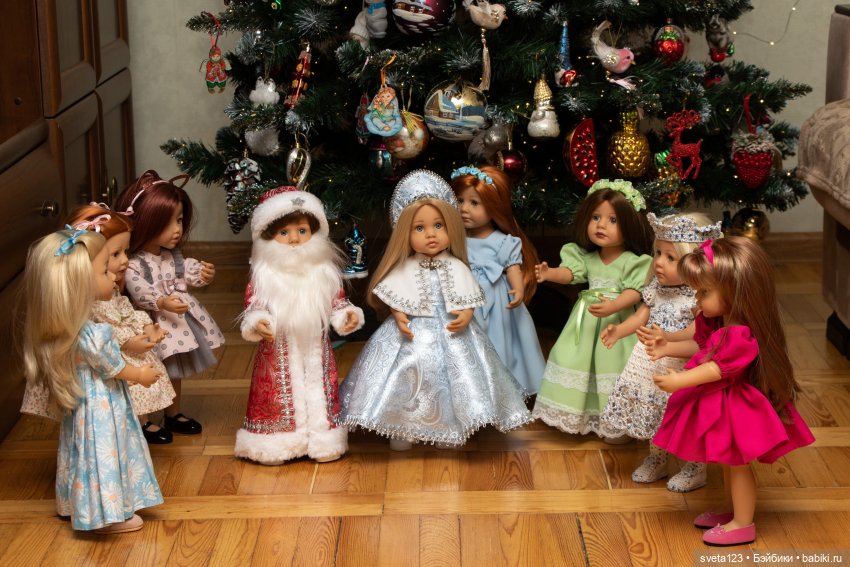 Парад Снегурочек 🎄🎄🎄 — Куклы Gotz (Готц): Ханна