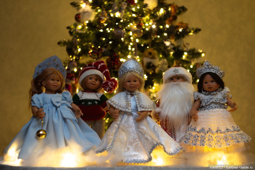 Парад Снегурочек 🎄🎄🎄 — Куклы Gotz (Готц): Ханна