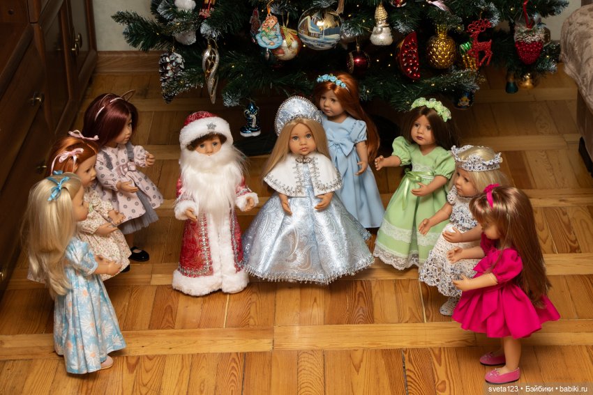 Парад Снегурочек 🎄🎄🎄 — Куклы Gotz (Готц): Ханна