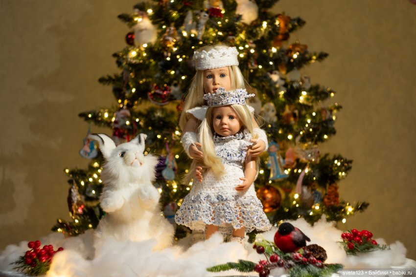 Парад Снегурочек 🎄🎄🎄 — Куклы Gotz (Готц): Ханна