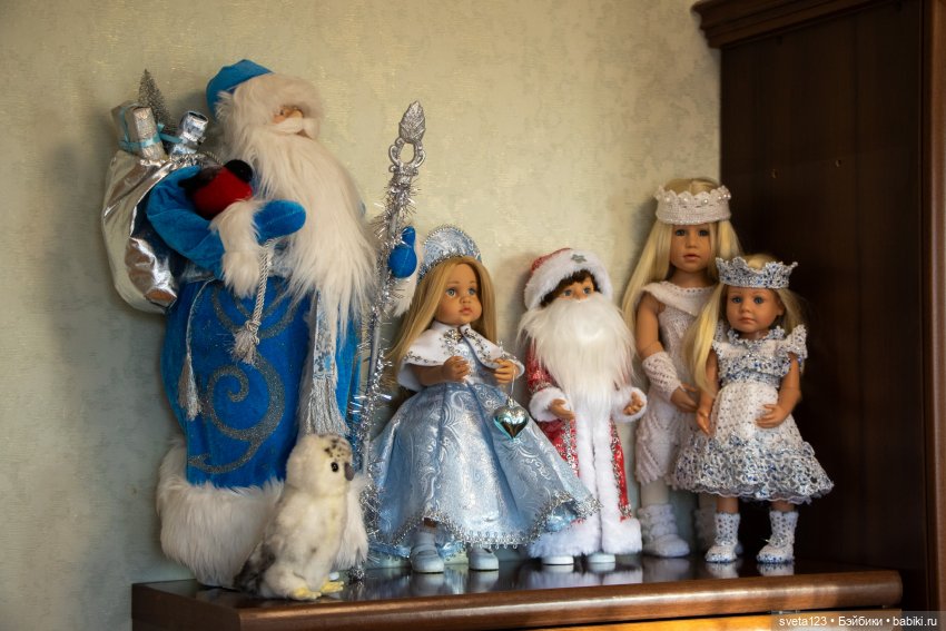 Парад Снегурочек 🎄🎄🎄 — Куклы Gotz (Готц): Ханна