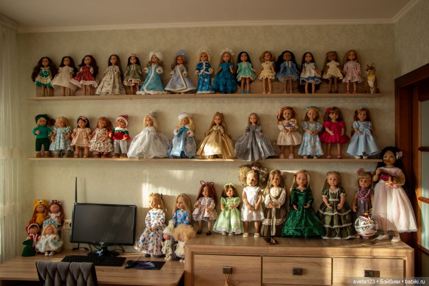 Парад Снегурочек 🎄🎄🎄 — Куклы Gotz (Готц): Ханна