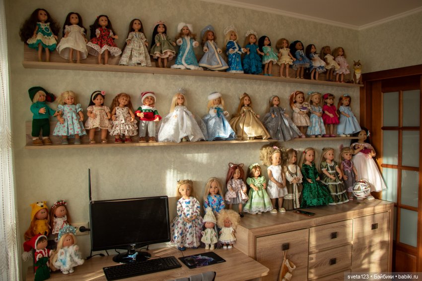 Парад Снегурочек 🎄🎄🎄 — Куклы Gotz (Готц): Ханна