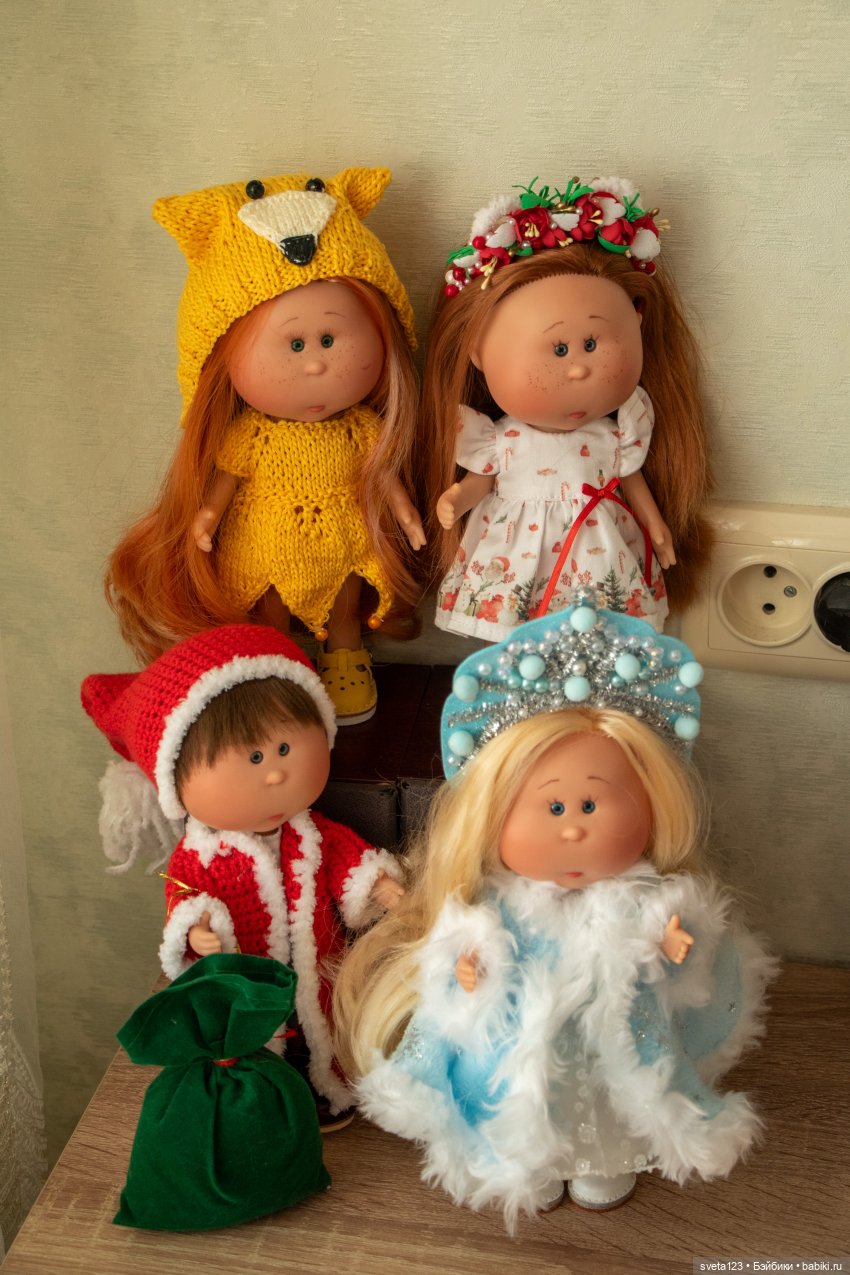 Парад Снегурочек 🎄🎄🎄 — Куклы Gotz (Готц): Ханна