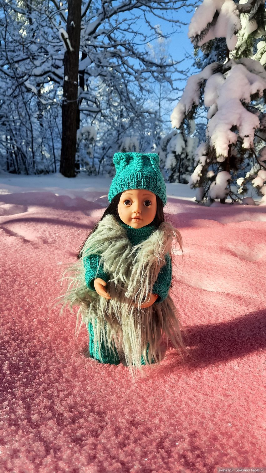 Розовый снег — Куклы Gotz (Готц): Ханна