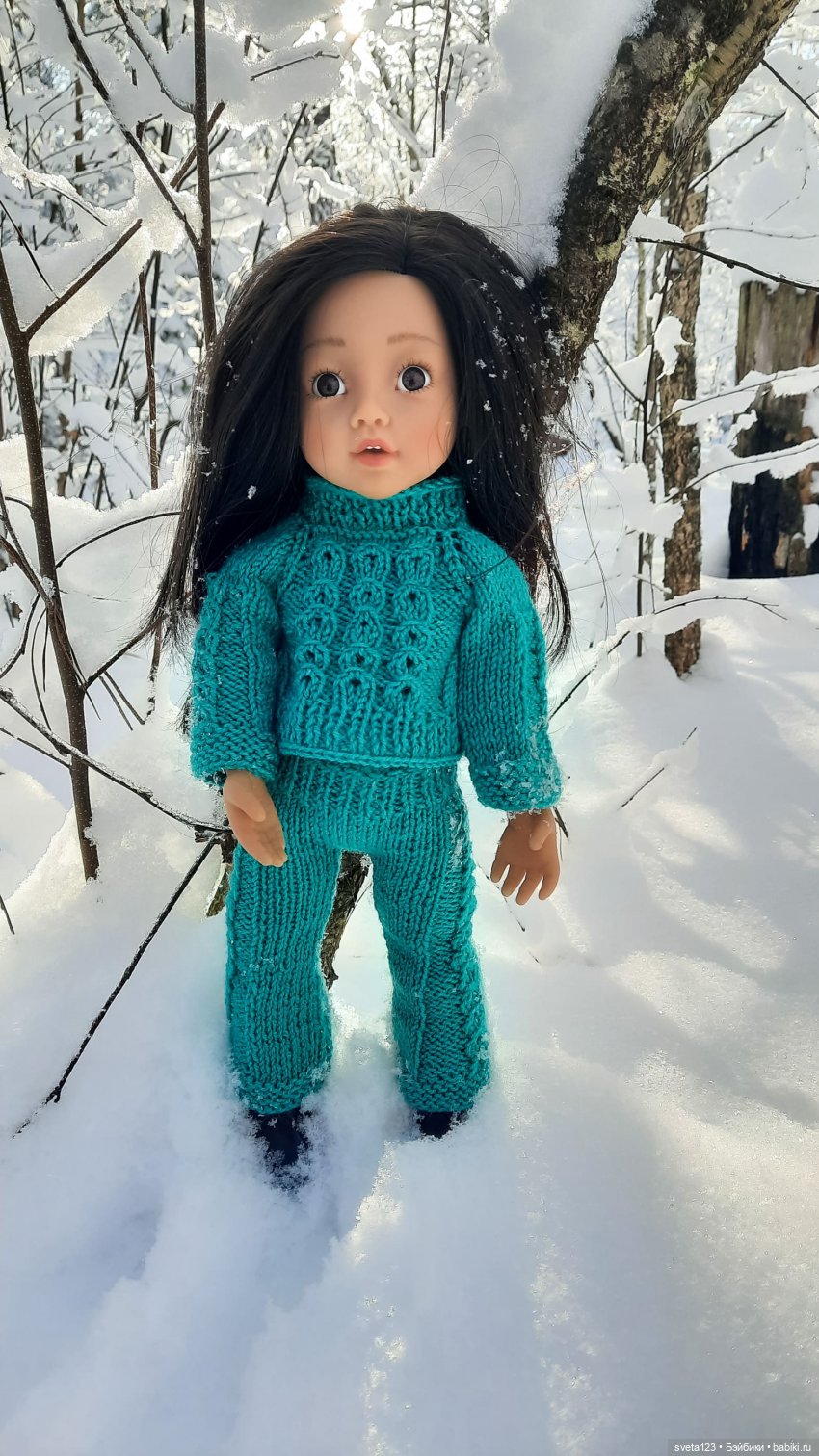 Розовый снег — Куклы Gotz (Готц): Ханна (фото 9)