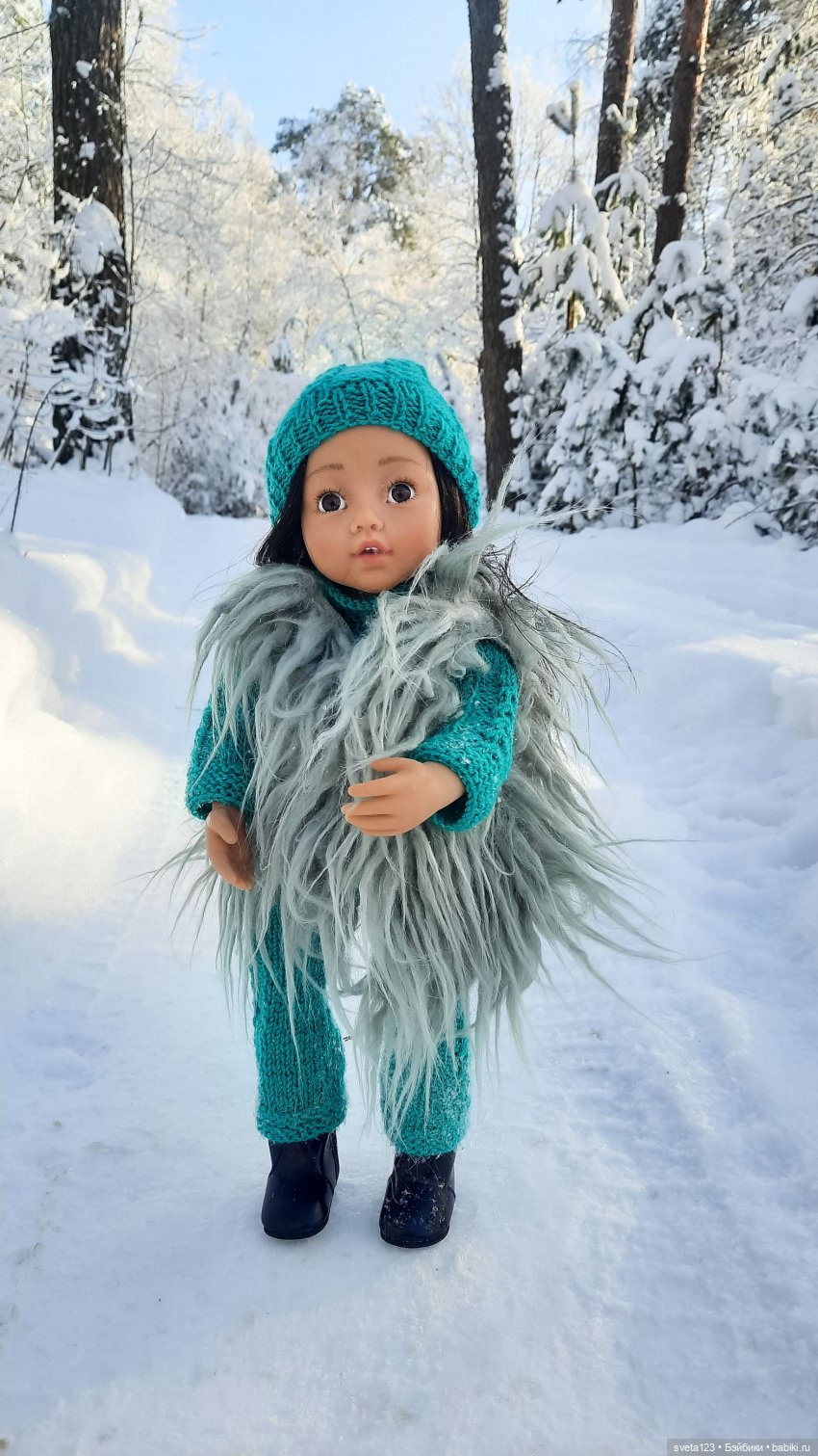 Розовый снег — Куклы Gotz (Готц): Ханна