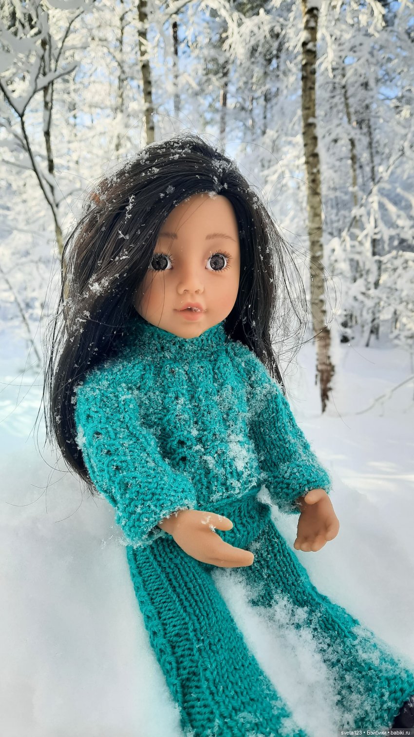 Розовый снег — Куклы Gotz (Готц): Ханна