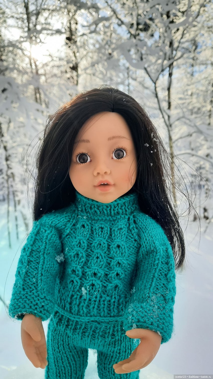 Розовый снег — Куклы Gotz (Готц): Ханна