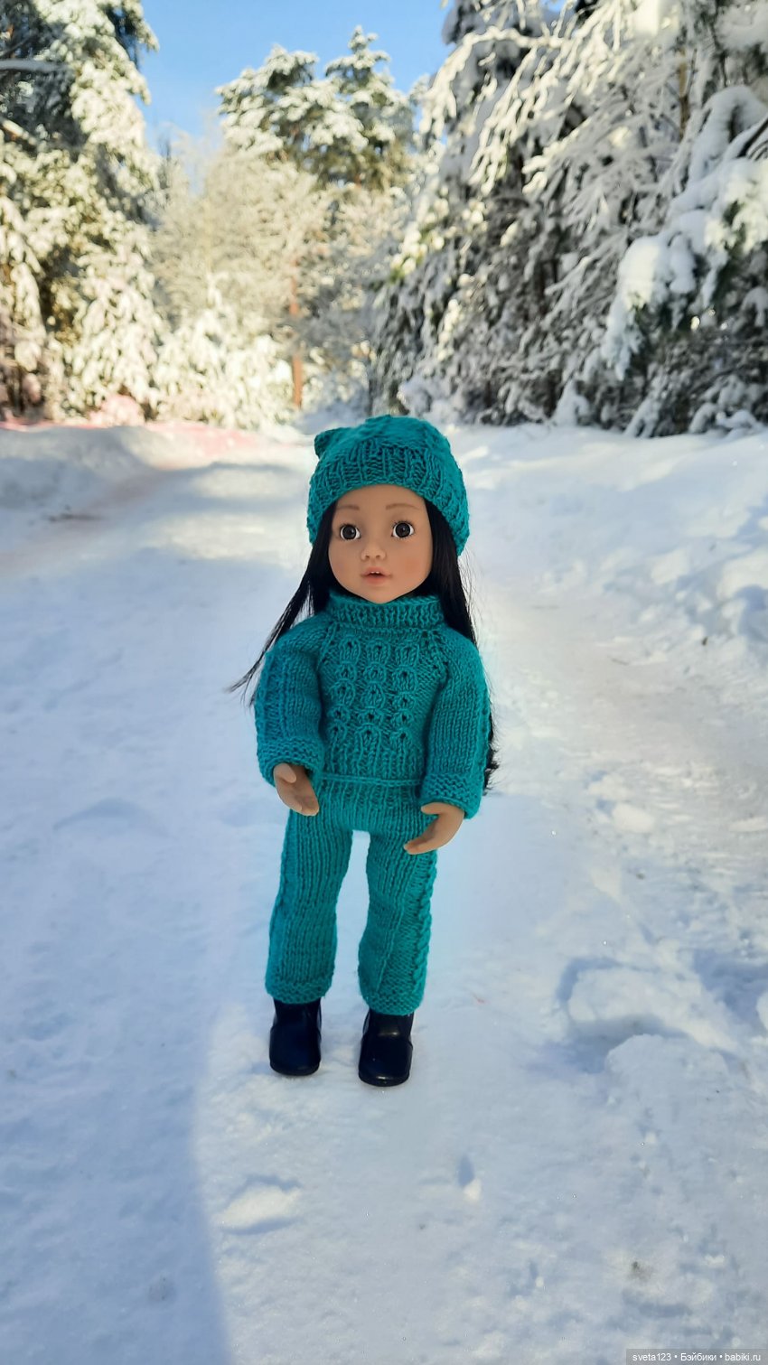 Розовый снег — Куклы Gotz (Готц): Ханна