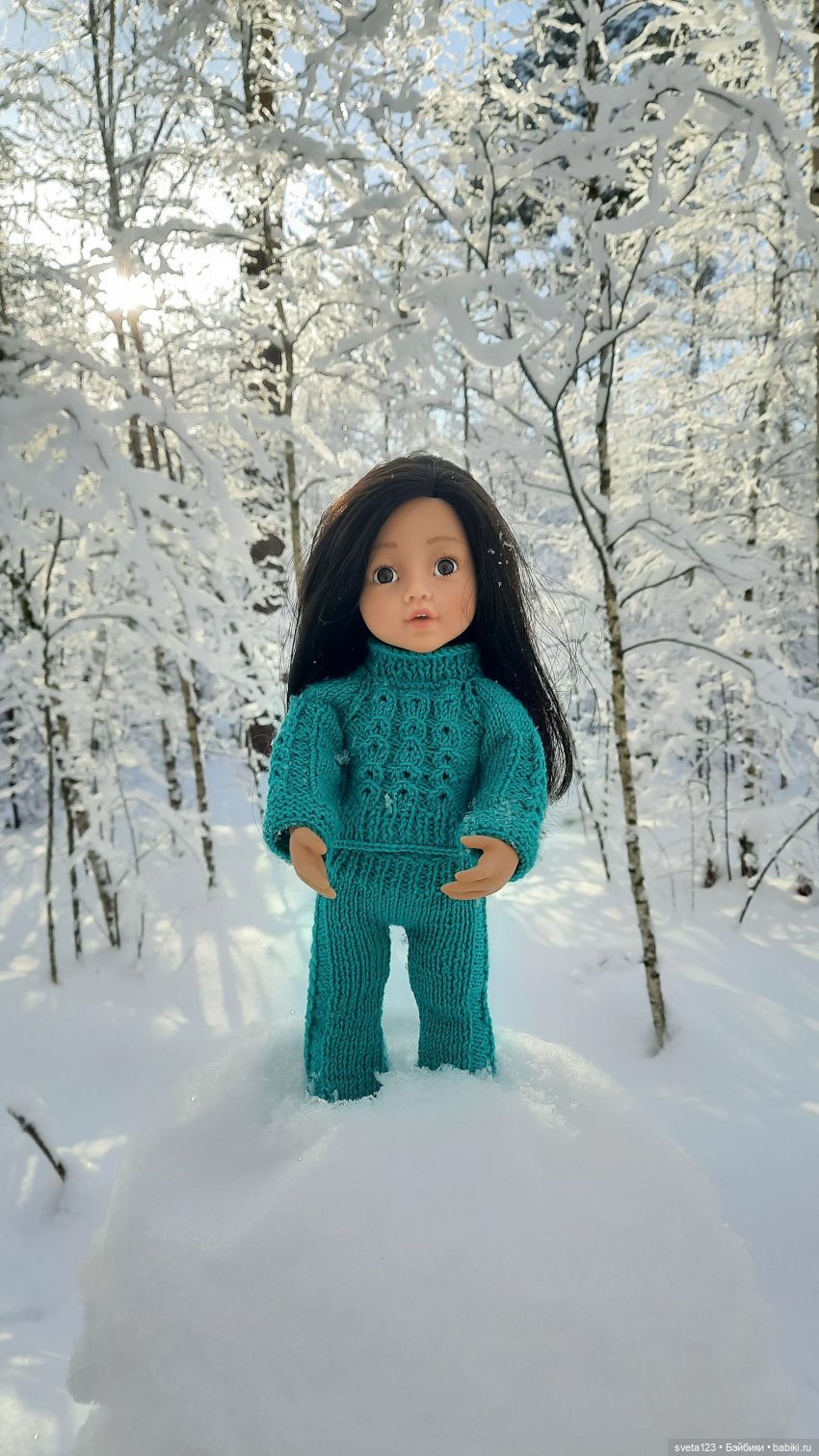 Розовый снег — Куклы Gotz (Готц): Ханна