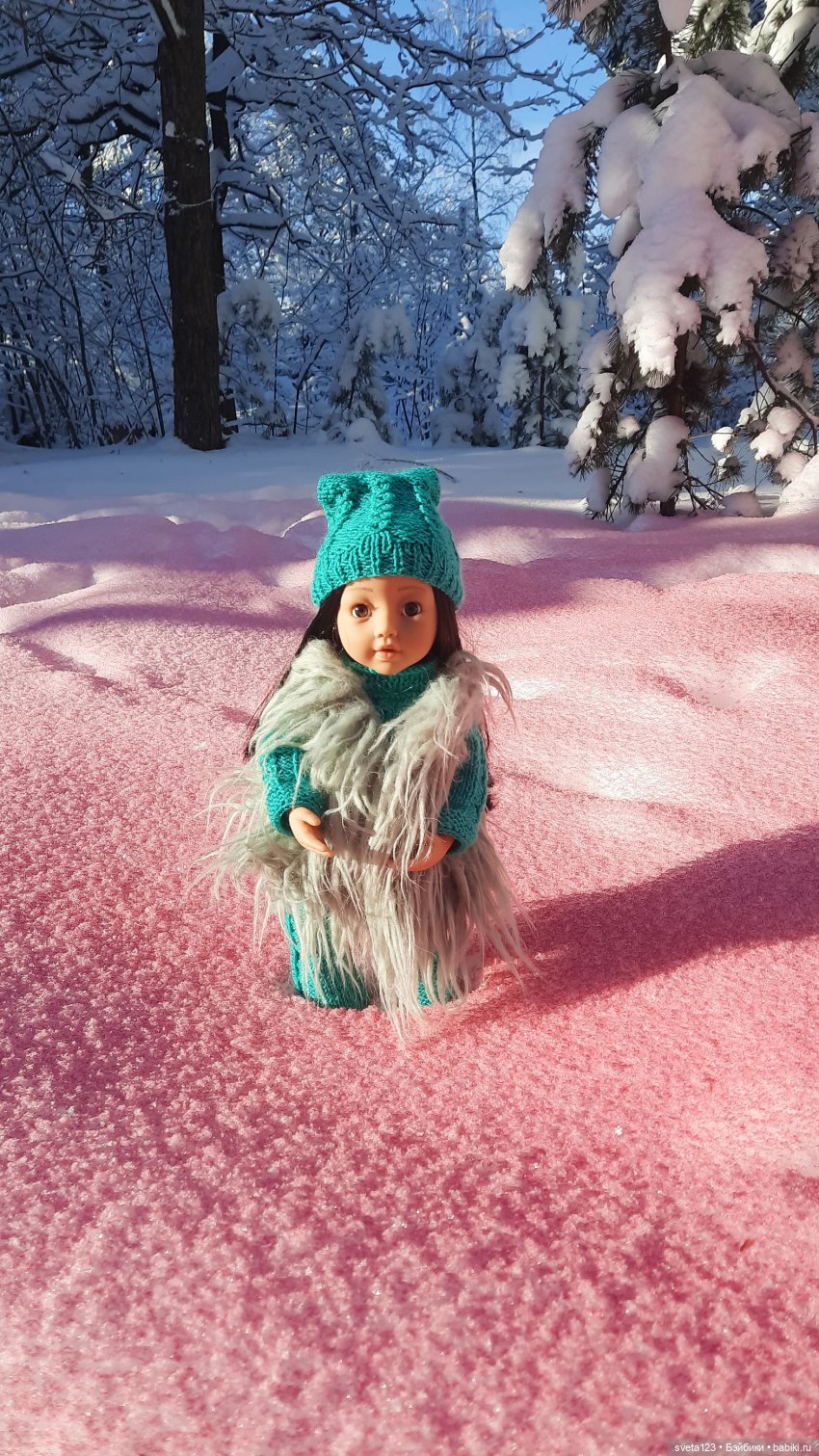 Розовый снег — Куклы Gotz (Готц): Ханна