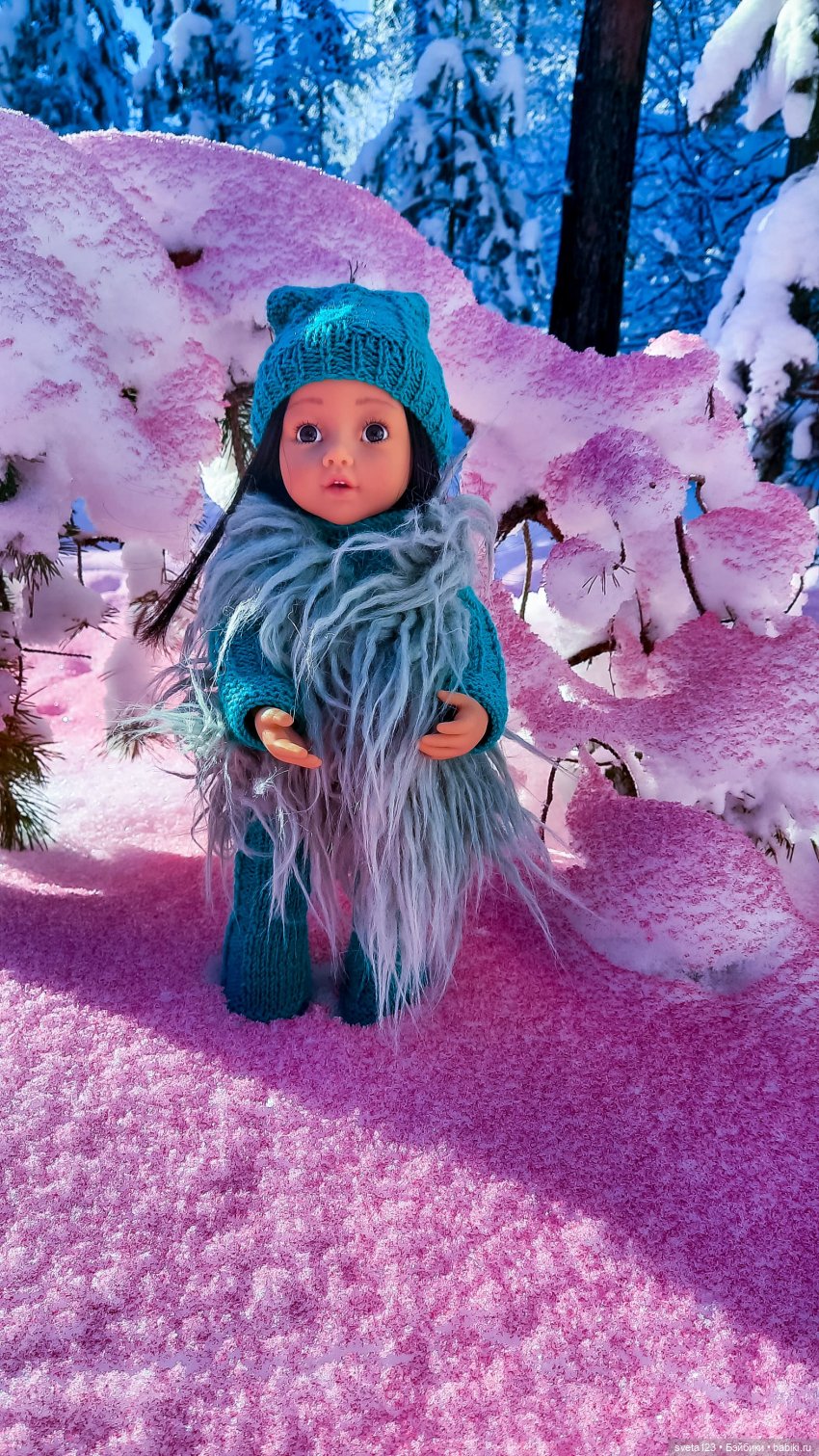 Розовый снег — Куклы Gotz (Готц): Ханна