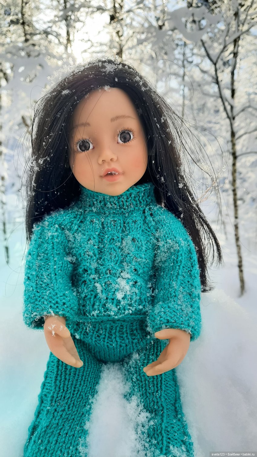 Розовый снег — Куклы Gotz (Готц): Ханна