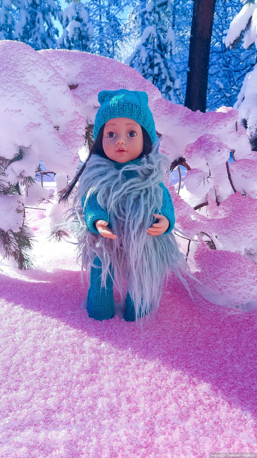 Розовый снег — Куклы Gotz (Готц): Ханна