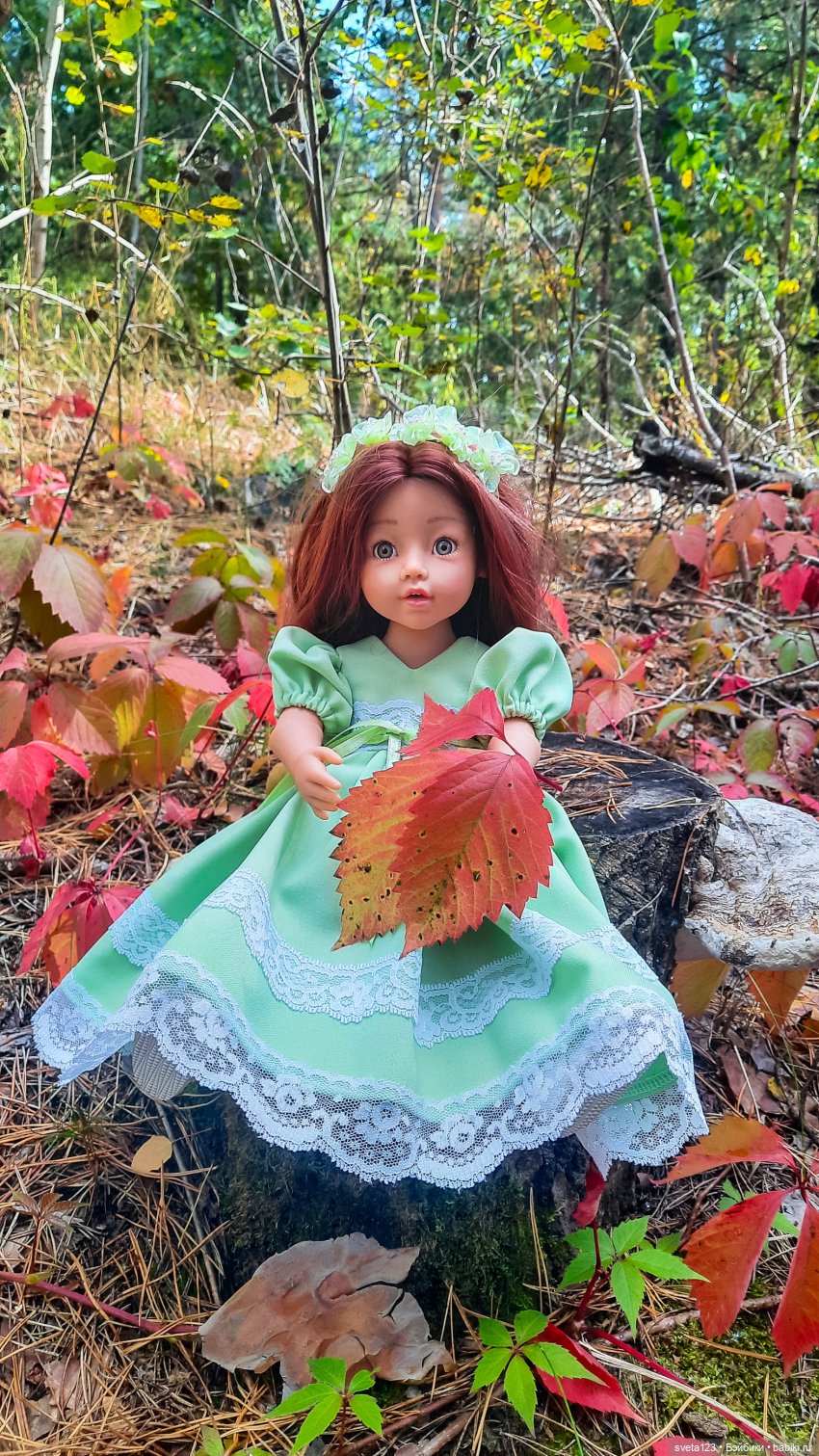 Эльфы в осеннем лесу 🍁🍄🦋 — Куклы Gotz