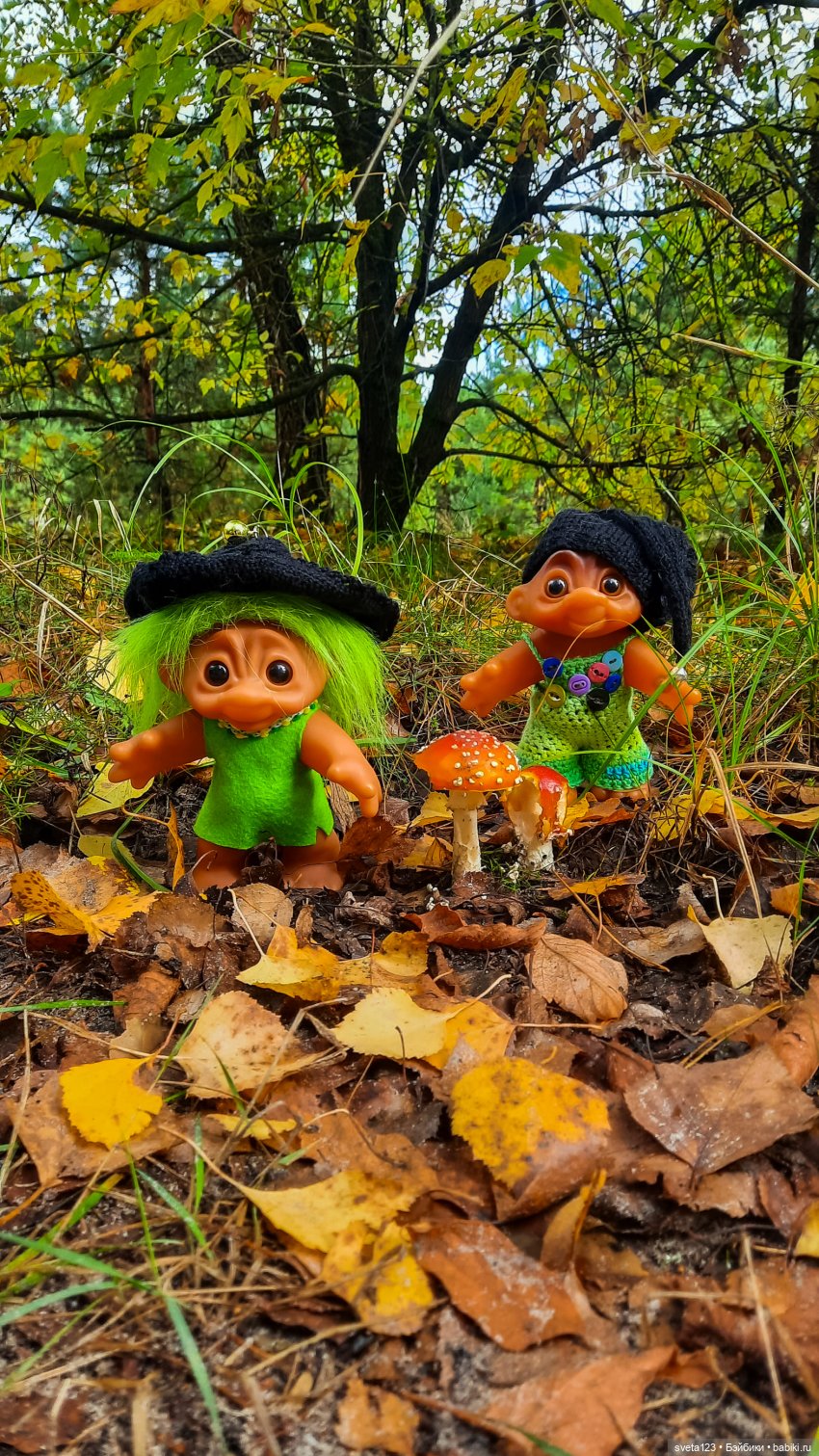 Тролли из волшебного леса 🍁🍂🍄🦋🍁