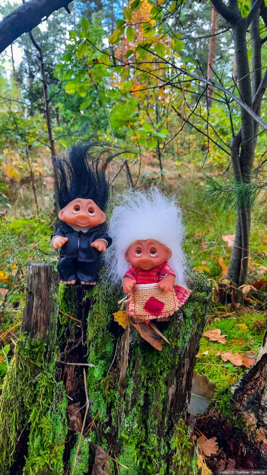 Тролли из волшебного леса 🍁🍂🍄🦋🍁