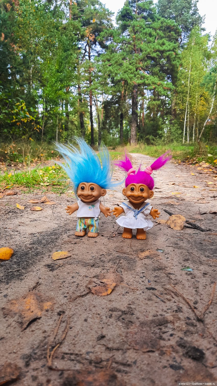 Тролли из волшебного леса 🍁🍂🍄🦋🍁