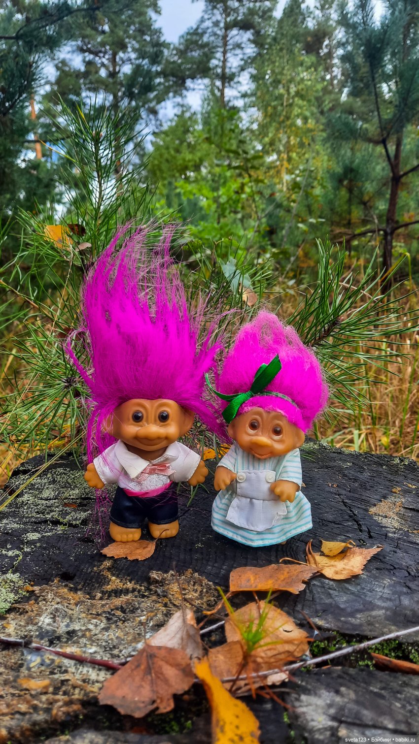 Тролли из волшебного леса 🍁🍂🍄🦋🍁