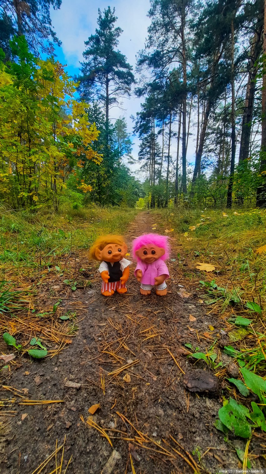 Тролли из волшебного леса 🍁🍂🍄🦋🍁