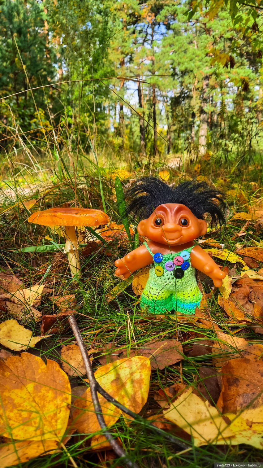Тролли из волшебного леса 🍁🍂🍄🦋🍁