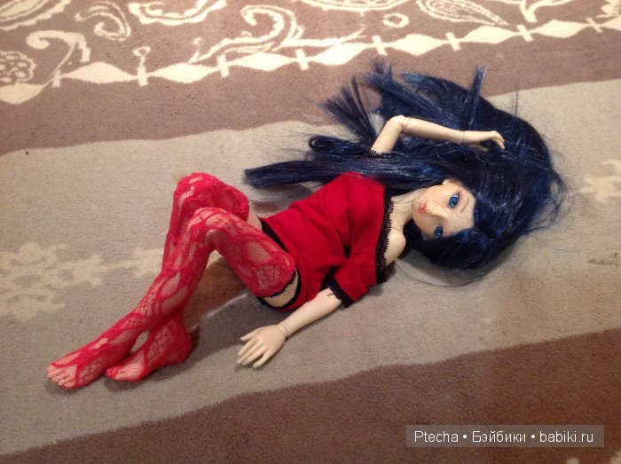 Девушка в красном — Куклы Fairyland (ФэйриЛэнд): BJD (БЖД) (фото 3)