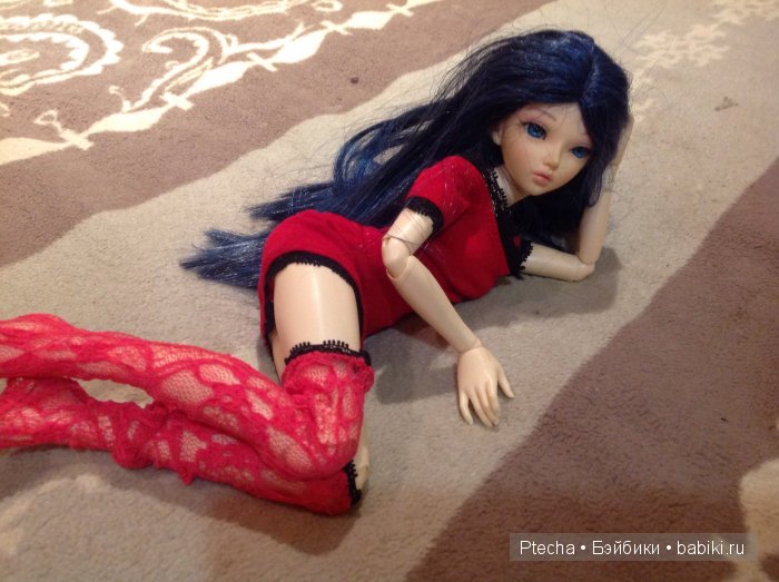 Девушка в красном — Куклы Fairyland (ФэйриЛэнд): BJD (БЖД) (фото 6)
