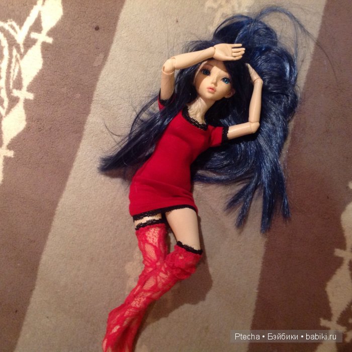 Девушка в красном — Куклы Fairyland (ФэйриЛэнд): BJD (БЖД) (фото 5)