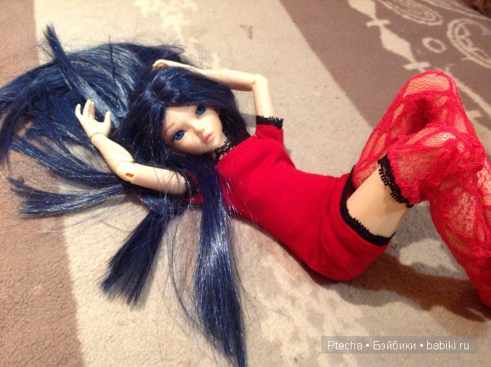 Девушка в красном — Куклы Fairyland (ФэйриЛэнд): BJD (БЖД) (фото 4)