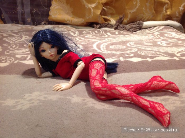 Девушка в красном — Куклы Fairyland (ФэйриЛэнд): BJD (БЖД) (фото 2)